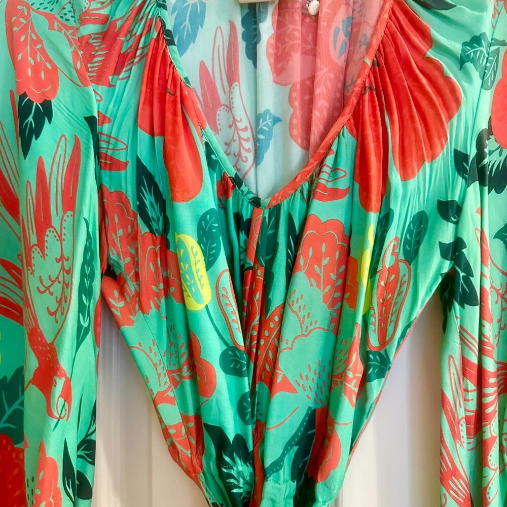 FARM RIO POPPY MAXI DRESS - Picture 5 of 6